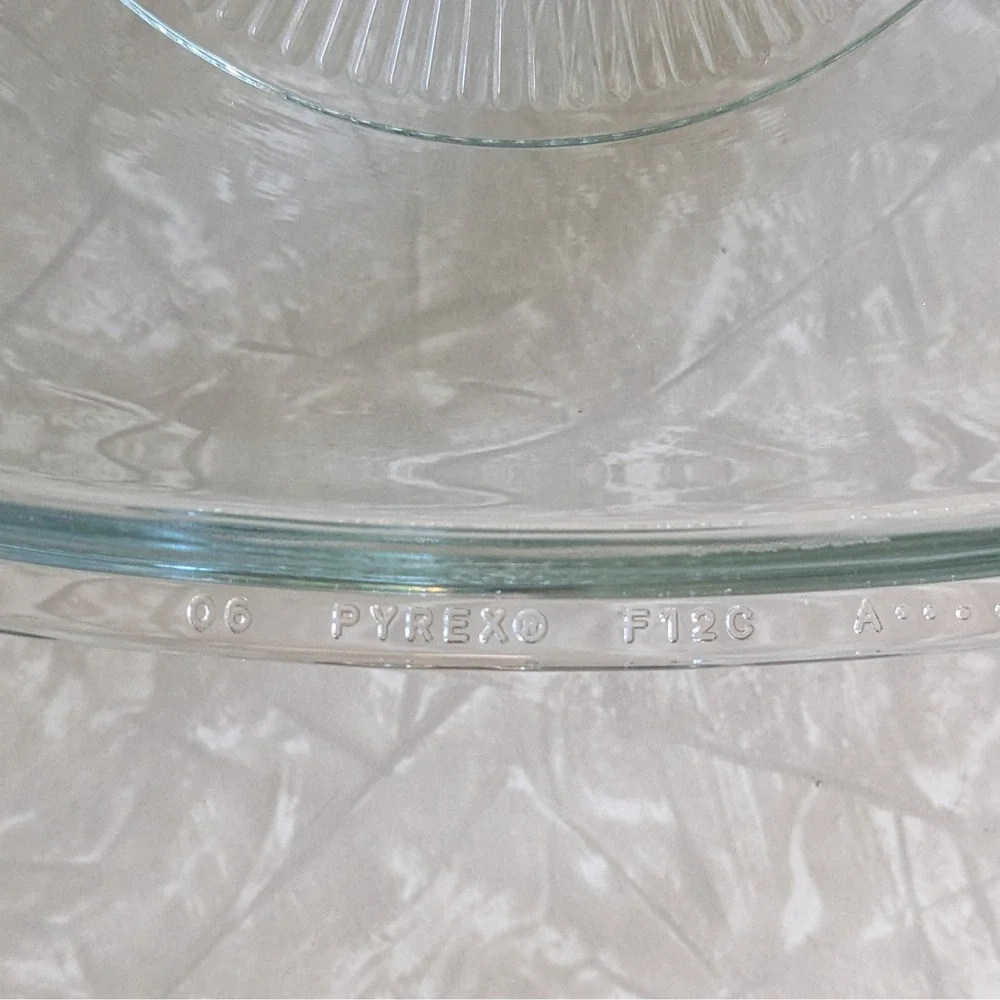 Pyrex‎ Corningware Sunburst F12C Oval Replacement Lid 9.5